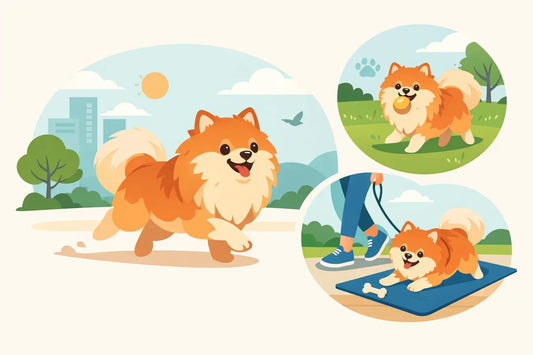 Daily Pomeranian Exercise Needs for Happy Poms - Cindy Pomeranian