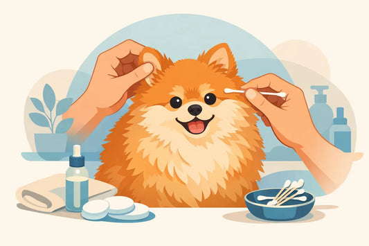How to Clean Pomeranian Ears Safely at Home - Cindy Pomeranian