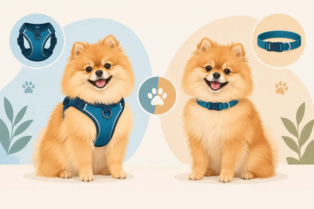 Vest Versus Collar: Best Choice for Pomeranians - Cindy Pomeranian