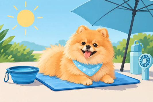 Pomeranian Summer Heat Safety for Hot Days - Cindy Pomeranian