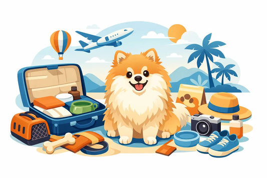 Pomeranian Travel Packing Checklist for Happy Trips - Cindy Pomeranian