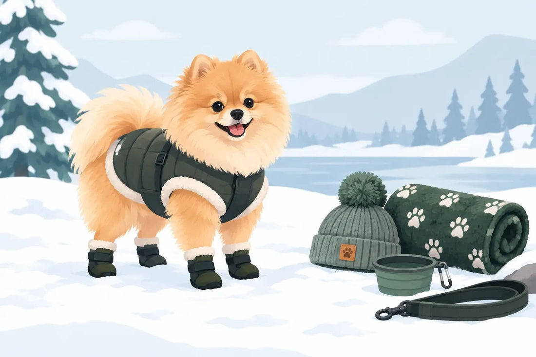 Pomeranian Winter Essentials for Cozy Walks - Cindy Pomeranian