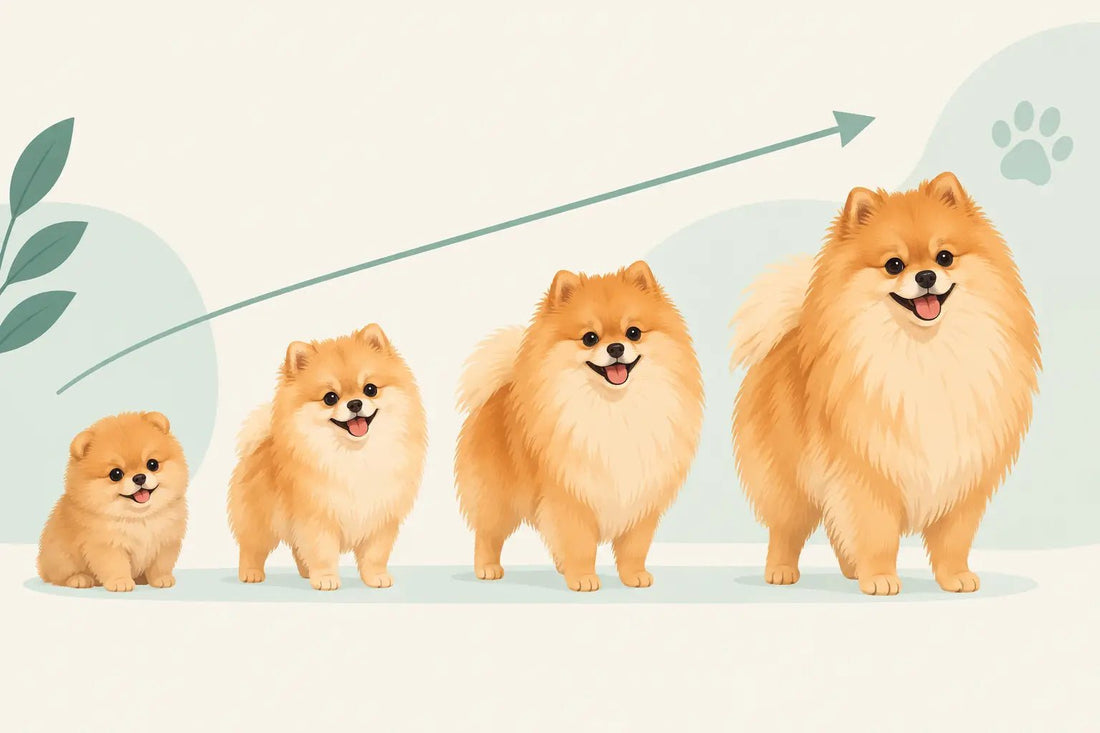 How Big Will My Pomeranian Get? Growth Guide - Cindy Pomeranian