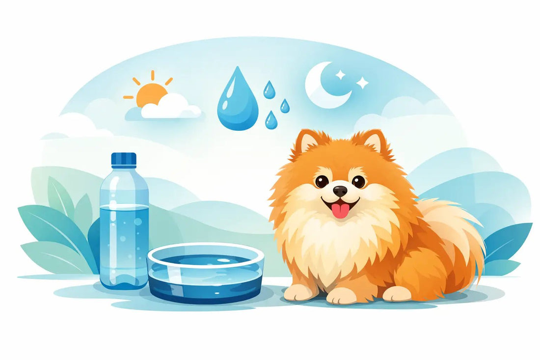 How Much Water a Pomeranian Needs Each Day - Cindy Pomeranian
