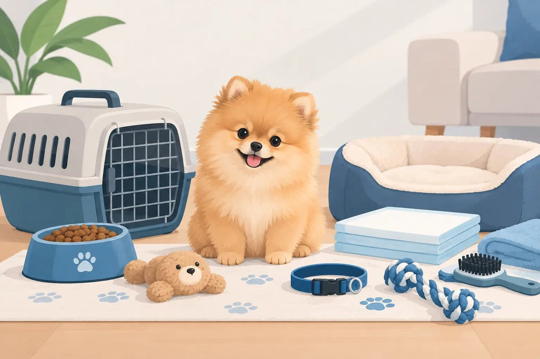 Pomeranian Puppy Starter Checklist for Day One - Cindy Pomeranian