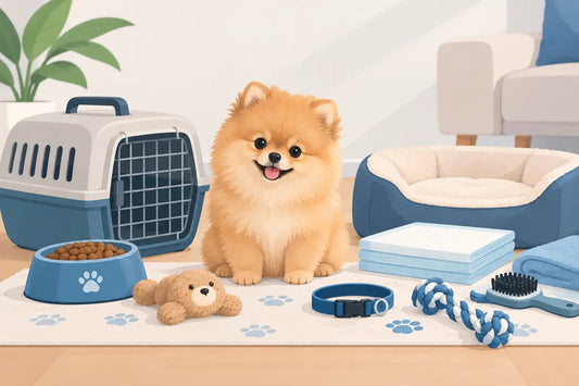 Pomeranian Puppy Starter Checklist for Day One - Cindy Pomeranian