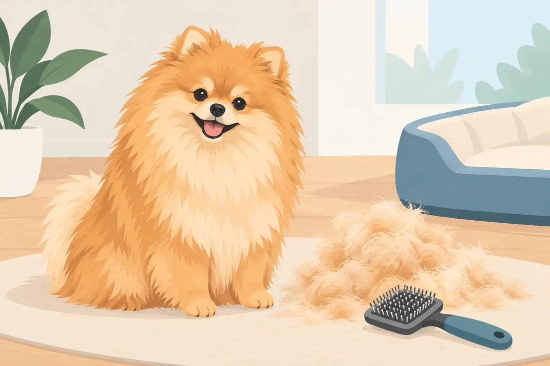 What to Expect in Pomeranian Shedding Season - Cindy Pomeranian