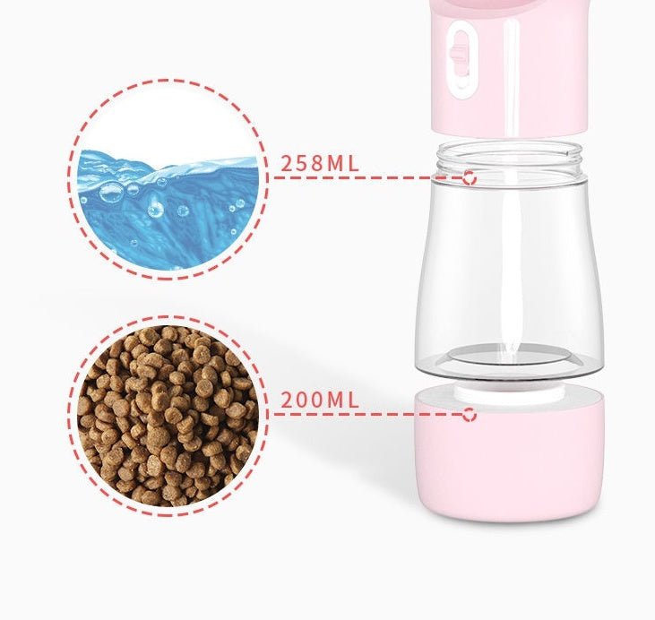 Portable Water Bottle For Travel And Walks - Cindy Pomeranian