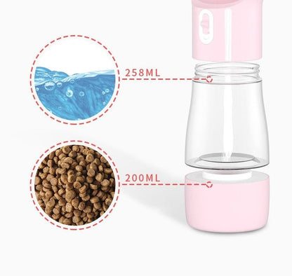 Portable Water Bottle For Travel And Walks - Cindy Pomeranian