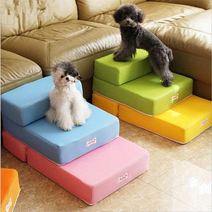 Premium Dog Stairs — Comfort, Safety & Style for Your Small Pet - Cindy Pomeranian