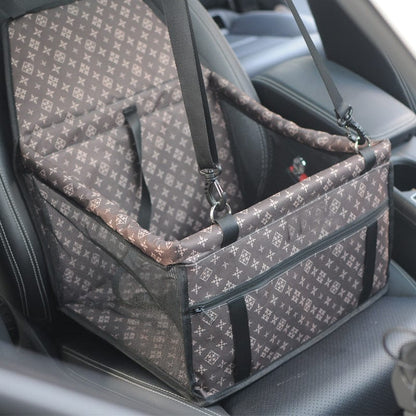 Premium Pet Car Seat Double Layer Bag - Cindy Pomeranian
