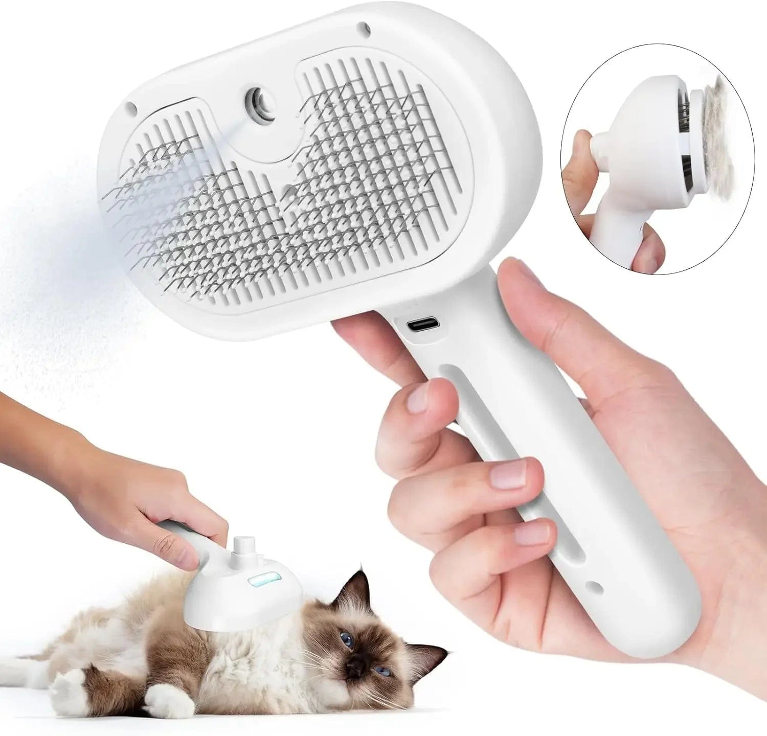 Pet Premium Grooming Brush - Cindy Pomeranian
