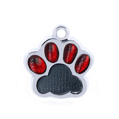 Personalized Paw Pomeranian Tag | Engraved Pet ID Tag - Cindy Pomeranian