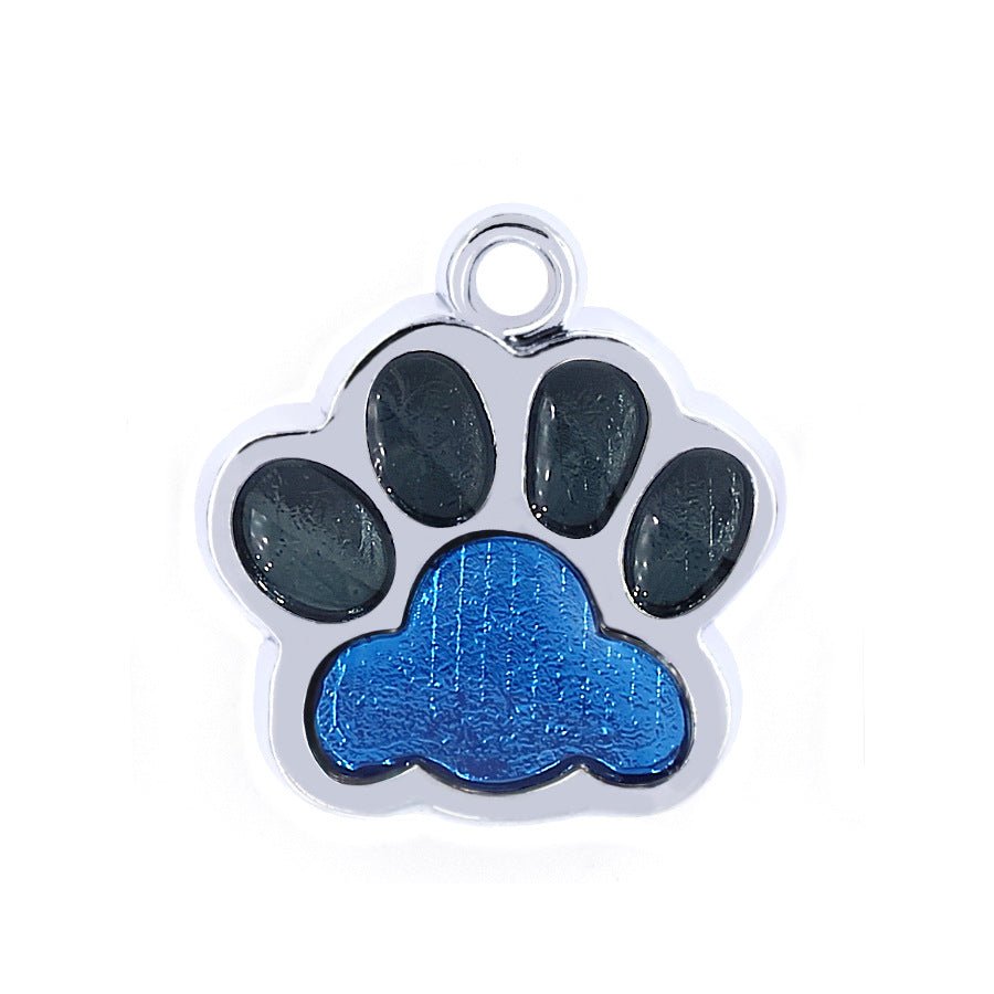 Personalized Paw Pomeranian Tag | Engraved Pet ID Tag - Cindy Pomeranian