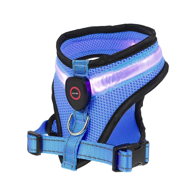 Premium Rechargeable LED Dog Harness - Cindy Pomeranian